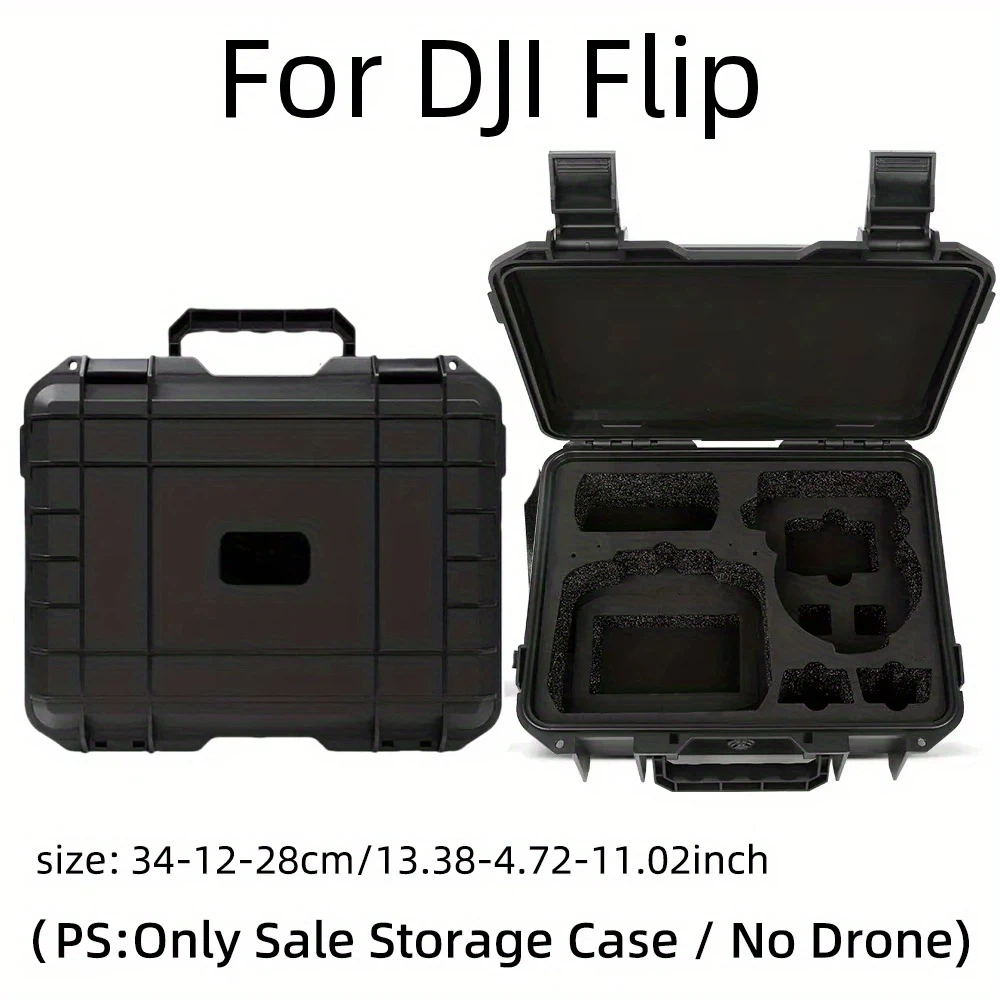 Drone Battery Bag - สำหรับกล่องเก็บของแบบแข็ง DJI Flip, ใช้ได้กับ RC N3/RC