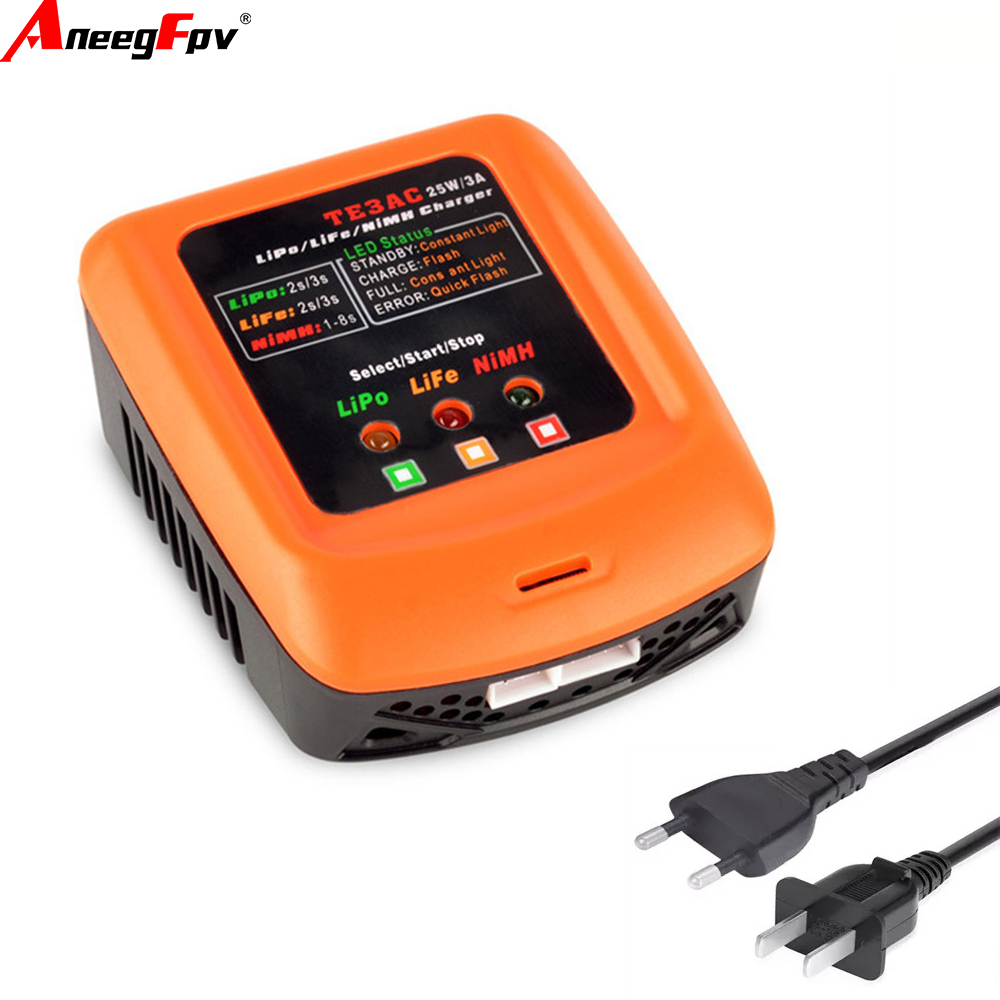 Drone Battery 3S - เครื่องชาร์จแบตเตอรี่แบบบาลานซ์ รุ่น TE3AC 100V-240V 25W/3A สำหรับโดรน