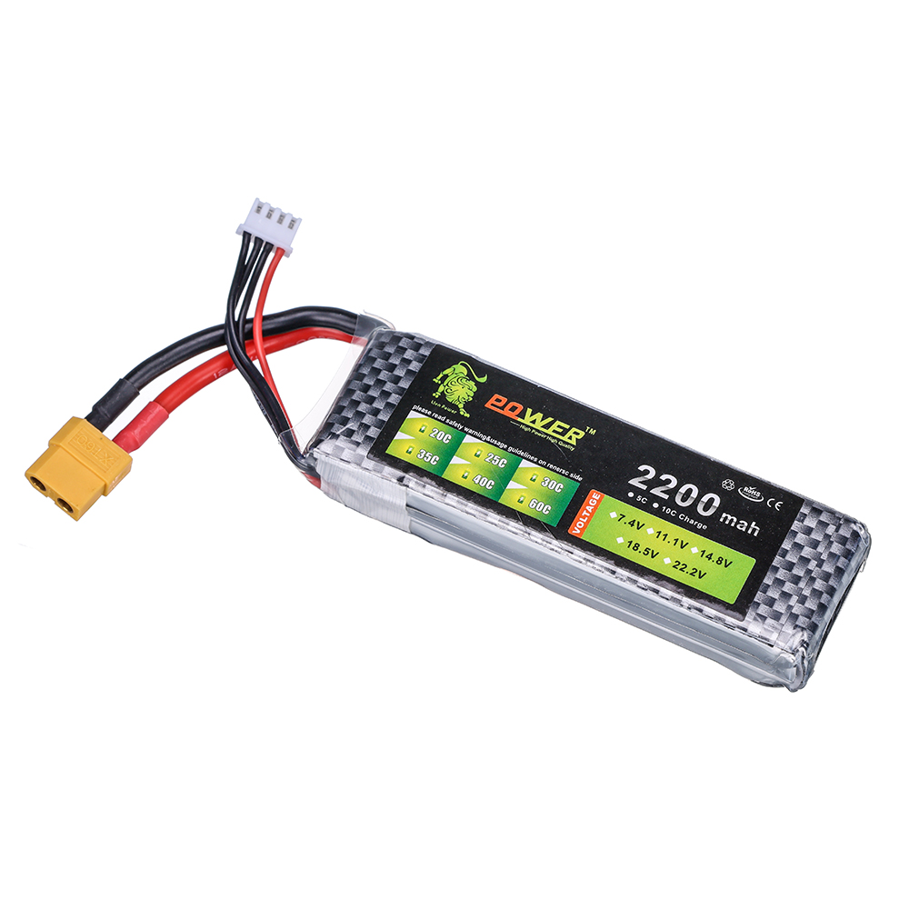 แบตเตอรี่ลิโพ 3S 11.1V 35C 220 - Drone Battery 3S บทวิจารณ์และราคา
