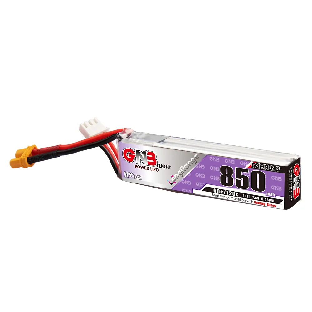 แบตเตอรี่ GAONENG GNB LiPo 850 - Drone Battery 3S บทวิจารณ์และราคา
