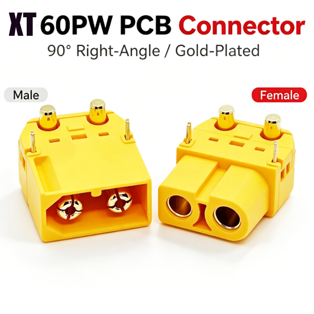 ขั้วต่อ Amass XT60PW แบบติดตั้ - Drone Battery Connector บทวิจารณ์และราคา