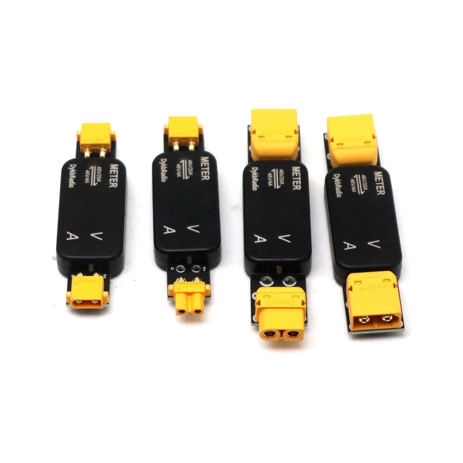 USB XT60 XT30 โวลต์มิเตอร์แอมป - Drone Battery Voltage Checker บทวิจารณ์และราคา