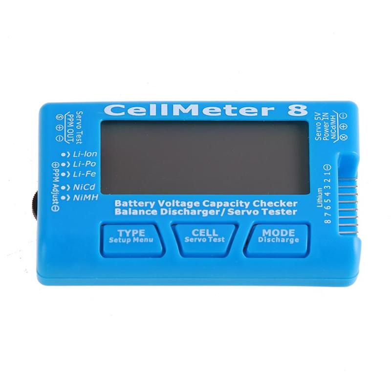 Cellmeter 8 แบตเตอรี่ดิจิตอล C - Drone Battery Voltage Checker บทวิจารณ์และราคา