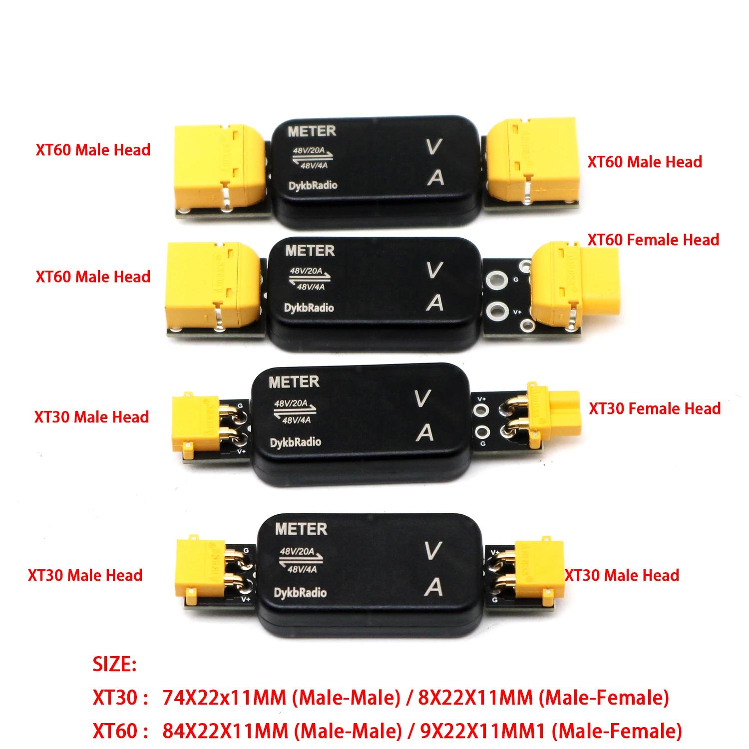 20A USB XT60 XT30 โวลต์มิเตอร์ - Drone Battery Voltage Checker บทวิจารณ์และราคา