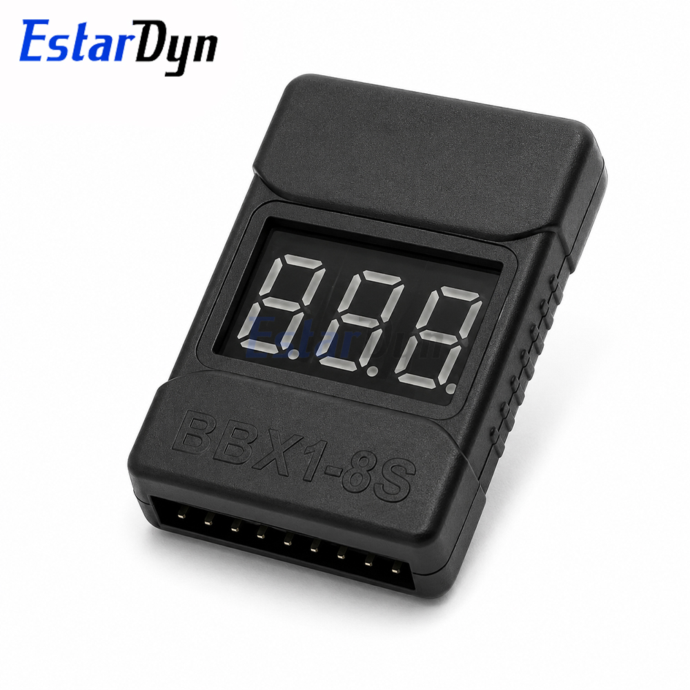 1-8S BBX1-8S เครื่องทดสอบแรงดั - Drone Battery Voltage Checker บทวิจารณ์และราคา