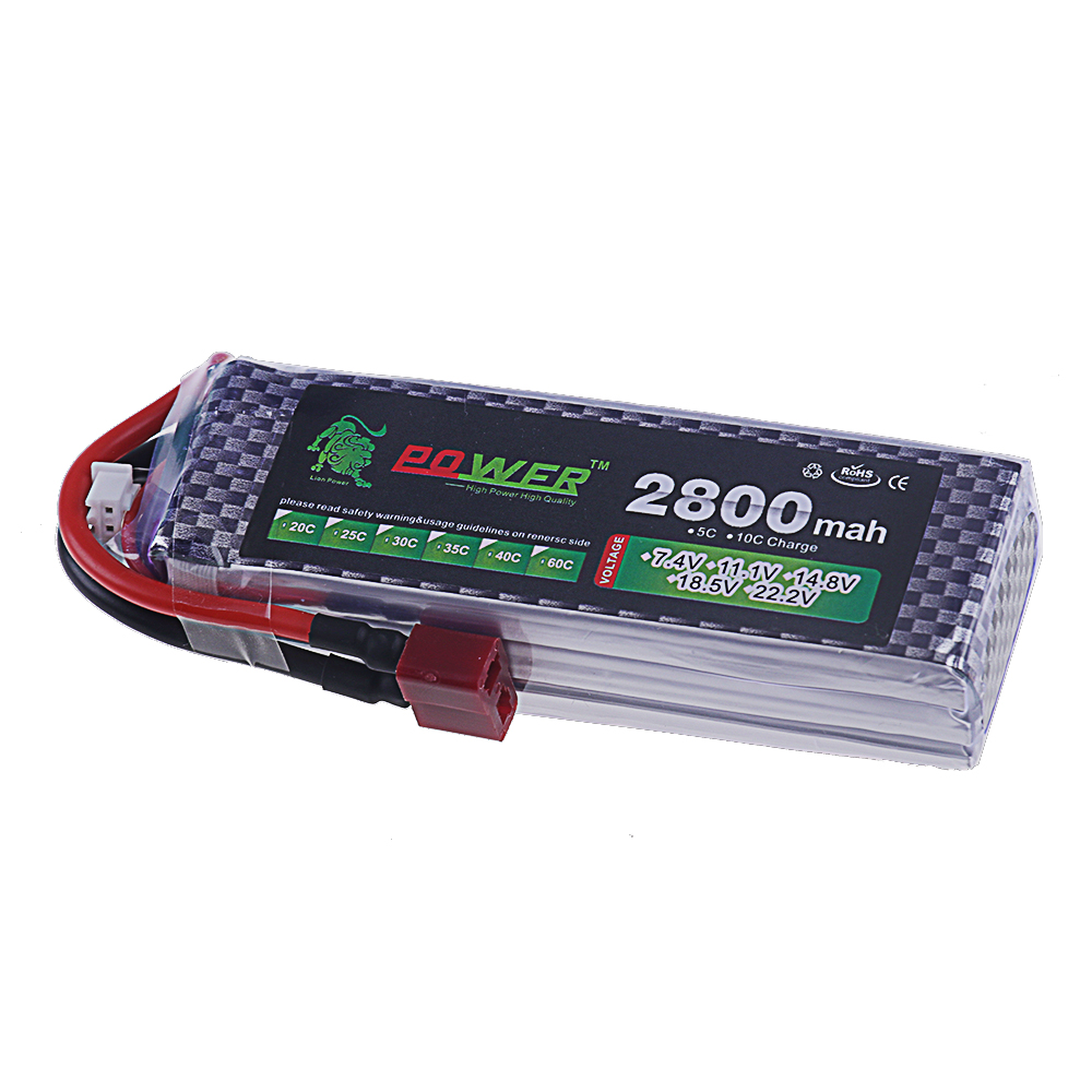 แบตเตอรี่ลิโพ 2800mAh 3S 11.1V - Drone Battery 3S บทวิจารณ์และราคา