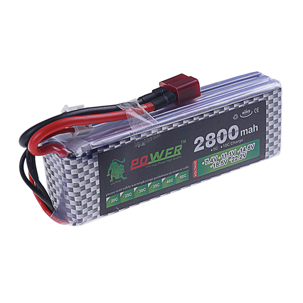แบตเตอรี่ลิโพ 2800mAh 3S 11.1V - Drone Battery 3S บทวิจารณ์และราคา