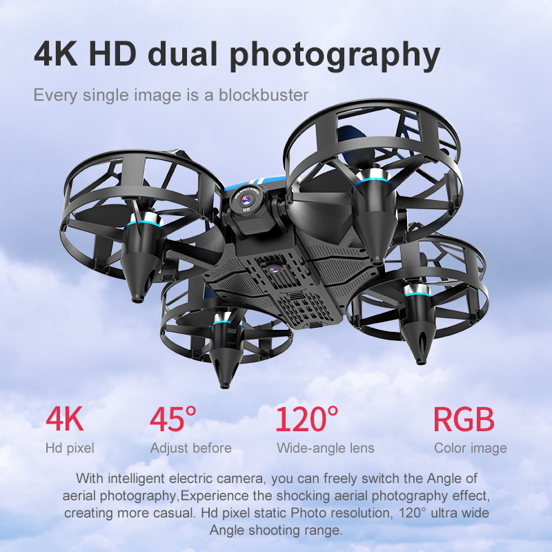 ใหม่ Mini Drone 812PRO อาชีพ H - Drone Battery Case บทวิจารณ์และราคา