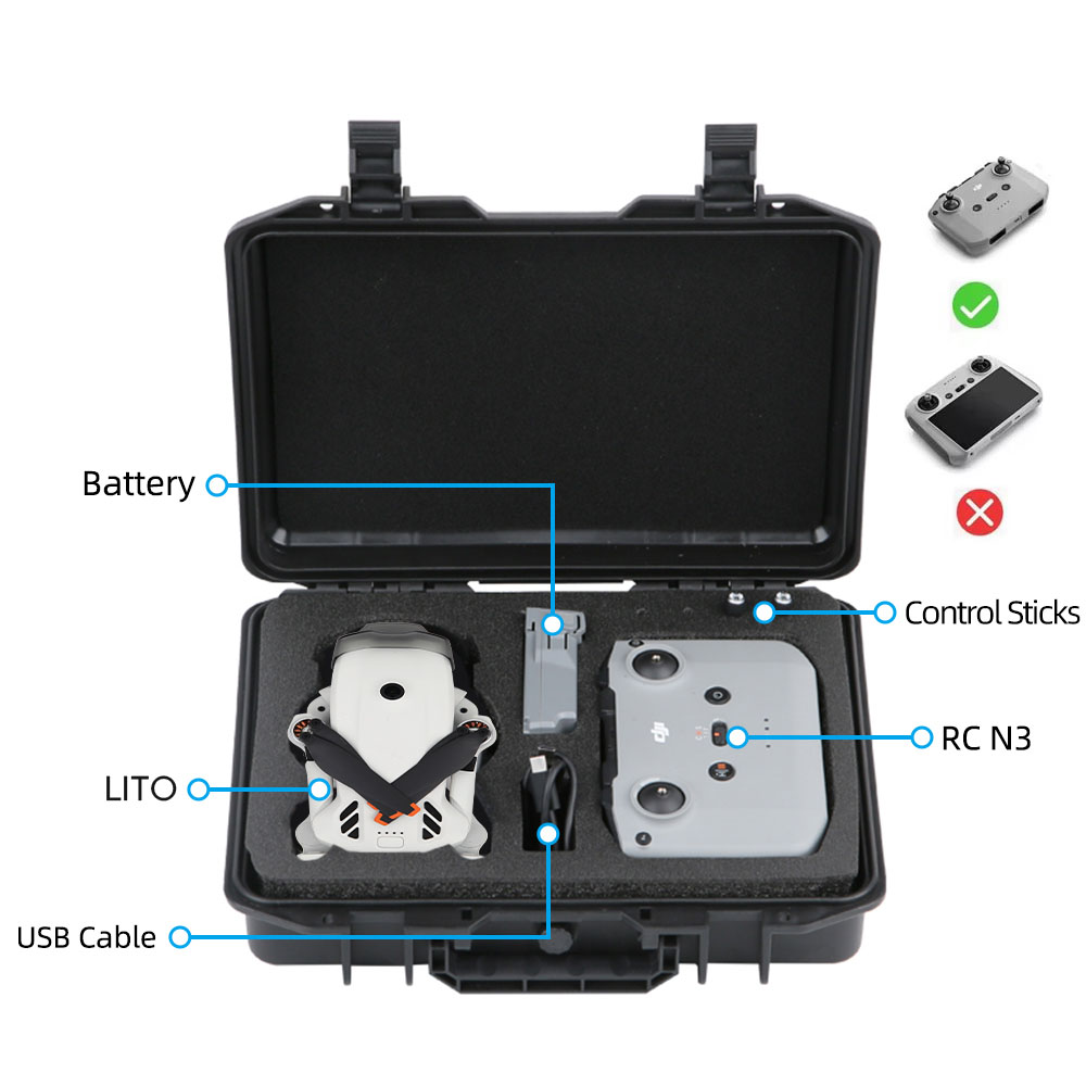 กระเป๋าพกพาสำหรับ DJI Lito 1 ก - Drone Battery Bag บทวิจารณ์และราคา